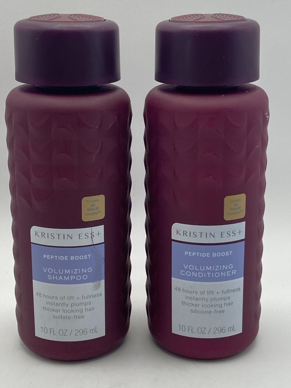 Kristin Ess+ Peptide Boost Volumizing Shampoo & Conditioner Set (10 fl oz Each)
